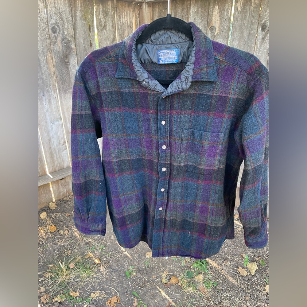 Pendleton wool flannel shirt